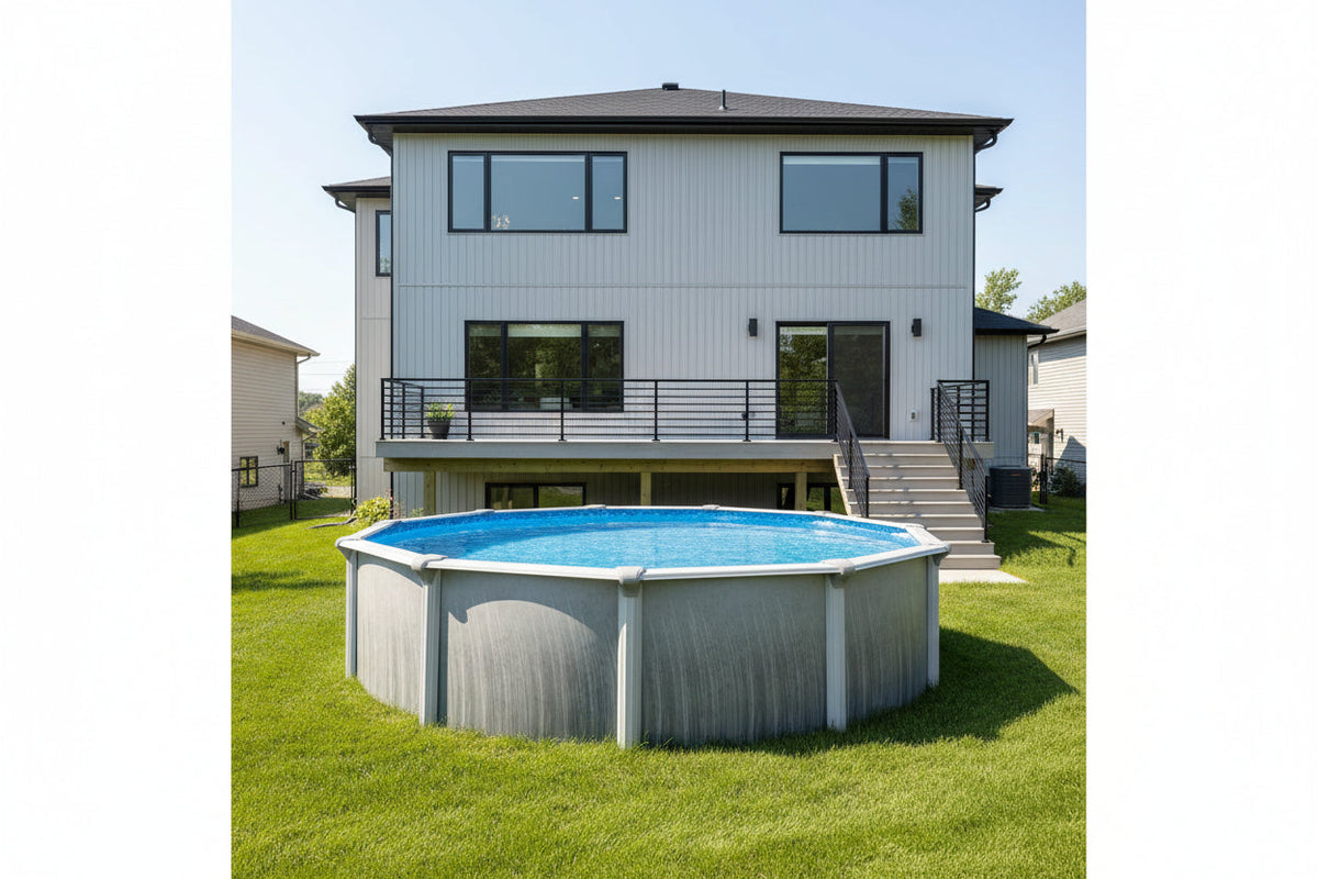 27' x 52" Round Martinique Above Ground Pool