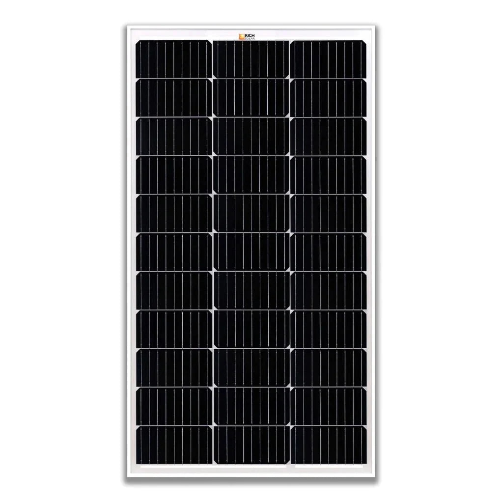 EcoFlow Delta 2 Max 2048Wh 2400W LiFePO4 Solar Generator + 100W Rigid Monocrystalline Solar Panels Kit