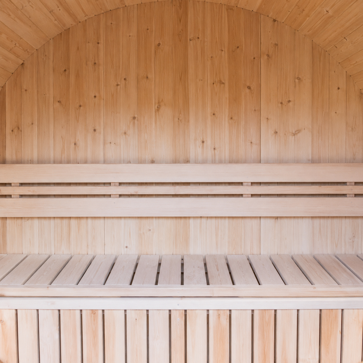 Compact Outdoor Barrel Sauna — Thermo Pine Wood | 2-4 Person
