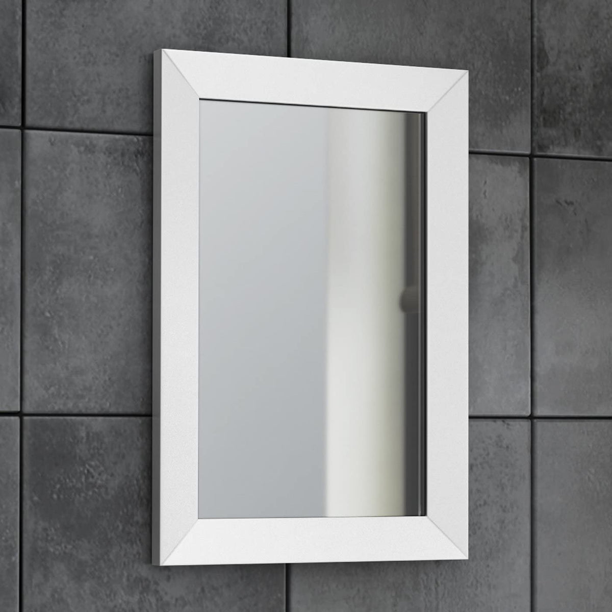 Brillia Framed Bevelled Non Illuminated Mirror