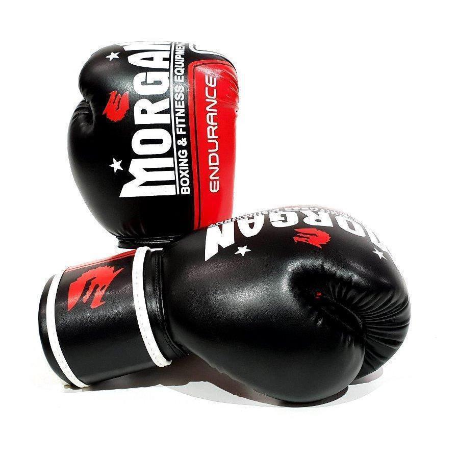 Morgan Endurance Pro Focus Pad & Boxing Gloves Set