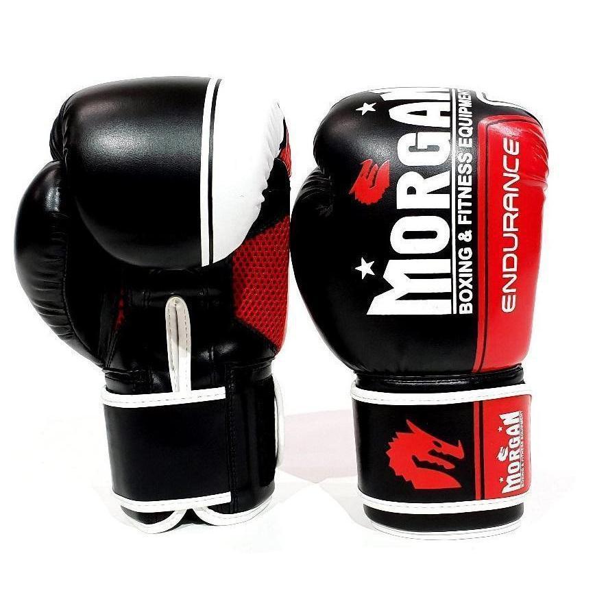 Morgan Endurance Pro Focus Pad & Boxing Gloves Set