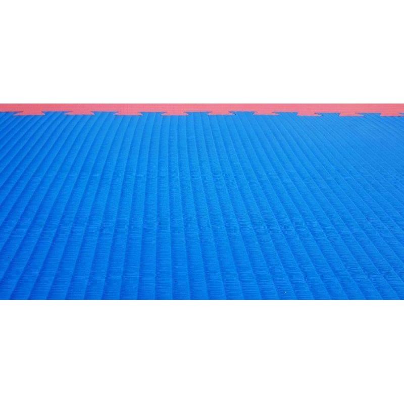 Morgan Tatami Jigsaw Interlocking Floor Mats 2cm Red / Blue