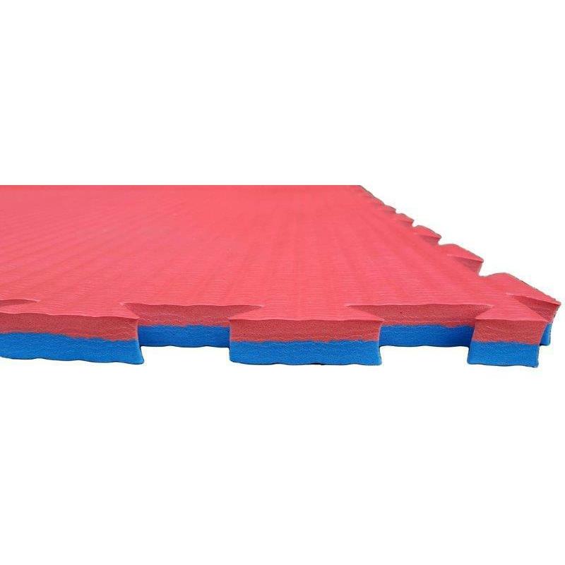 Morgan Tatami Jigsaw Interlocking Floor Mats 2cm Red / Blue