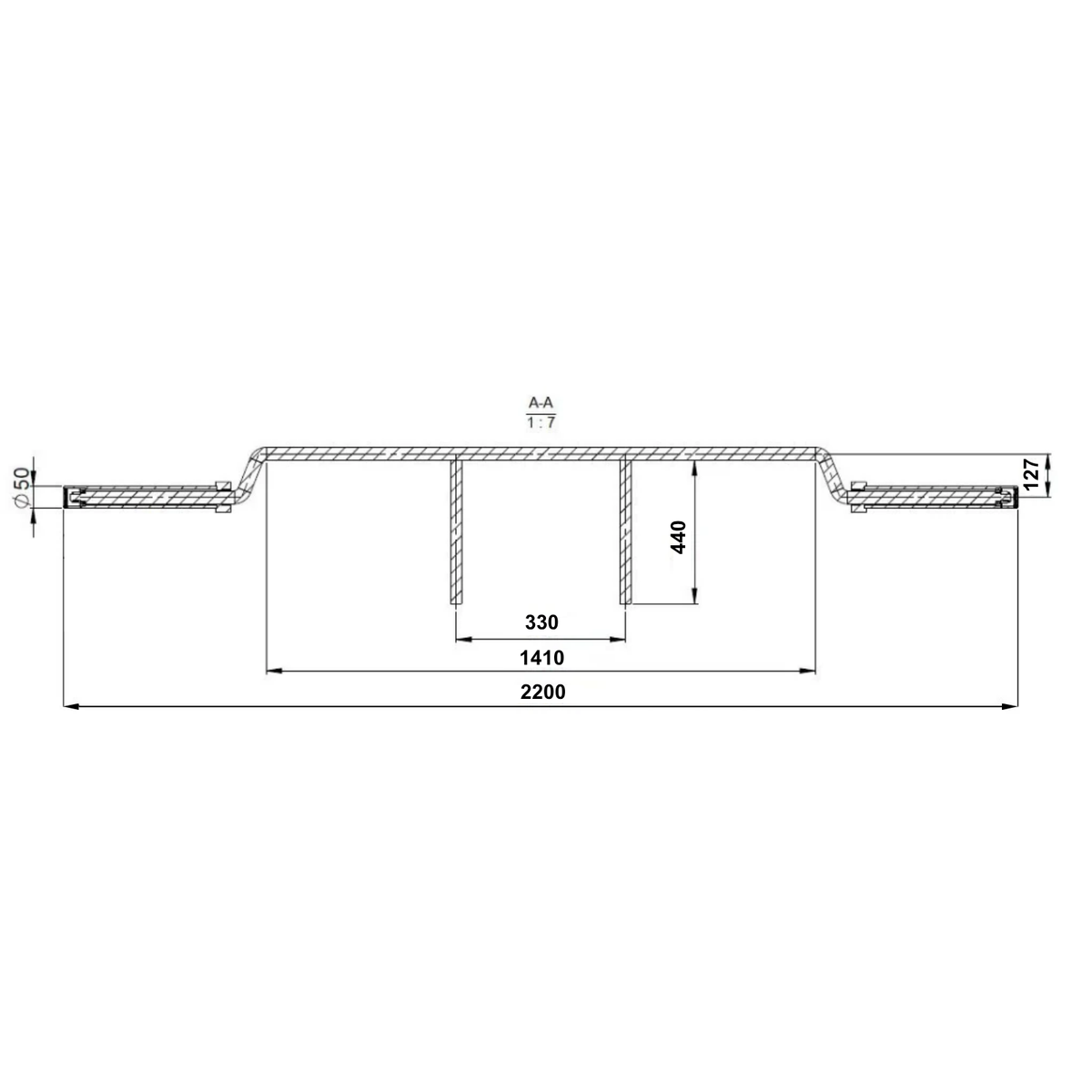 Morgan Elite Safety Squat Bar