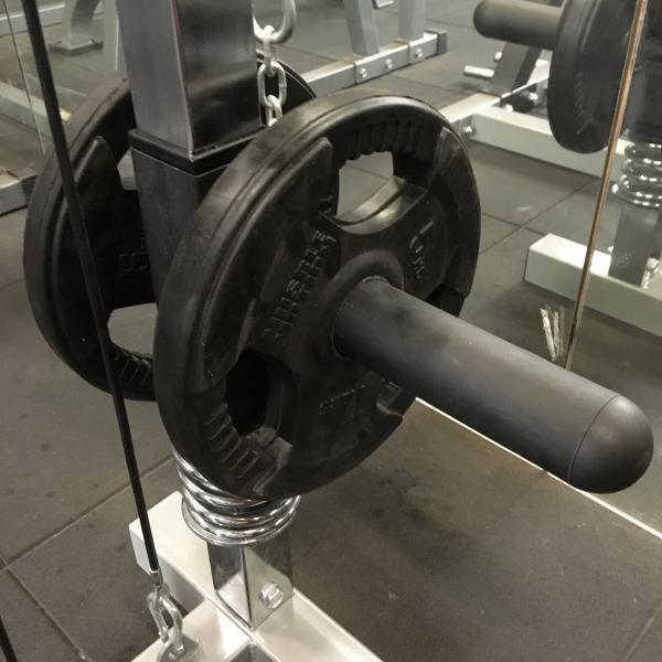 Muscle Motion Half Rack with High Low pulley (Rating Certified)