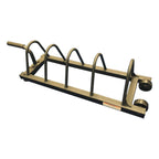 Muscle Motion Plate Storage Rack With Wheels