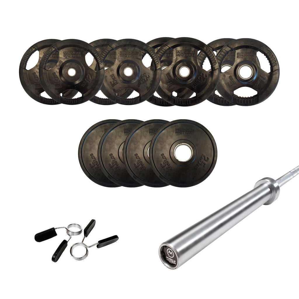 Muscle Motion Valor Modular Half Rack With High Low Pulley Package