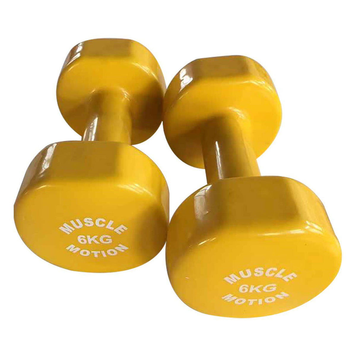 Muscle Motion Vinyl Round Dumbbells Pair - Clearance