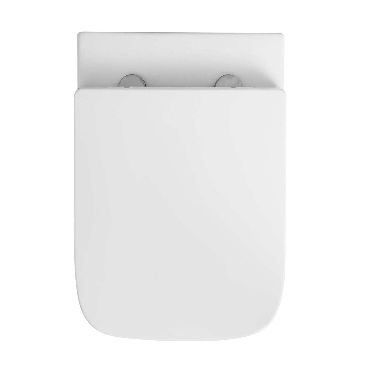 Naples Short Projection Back to Wall Toilet With Soft Close Toilet Seat - White