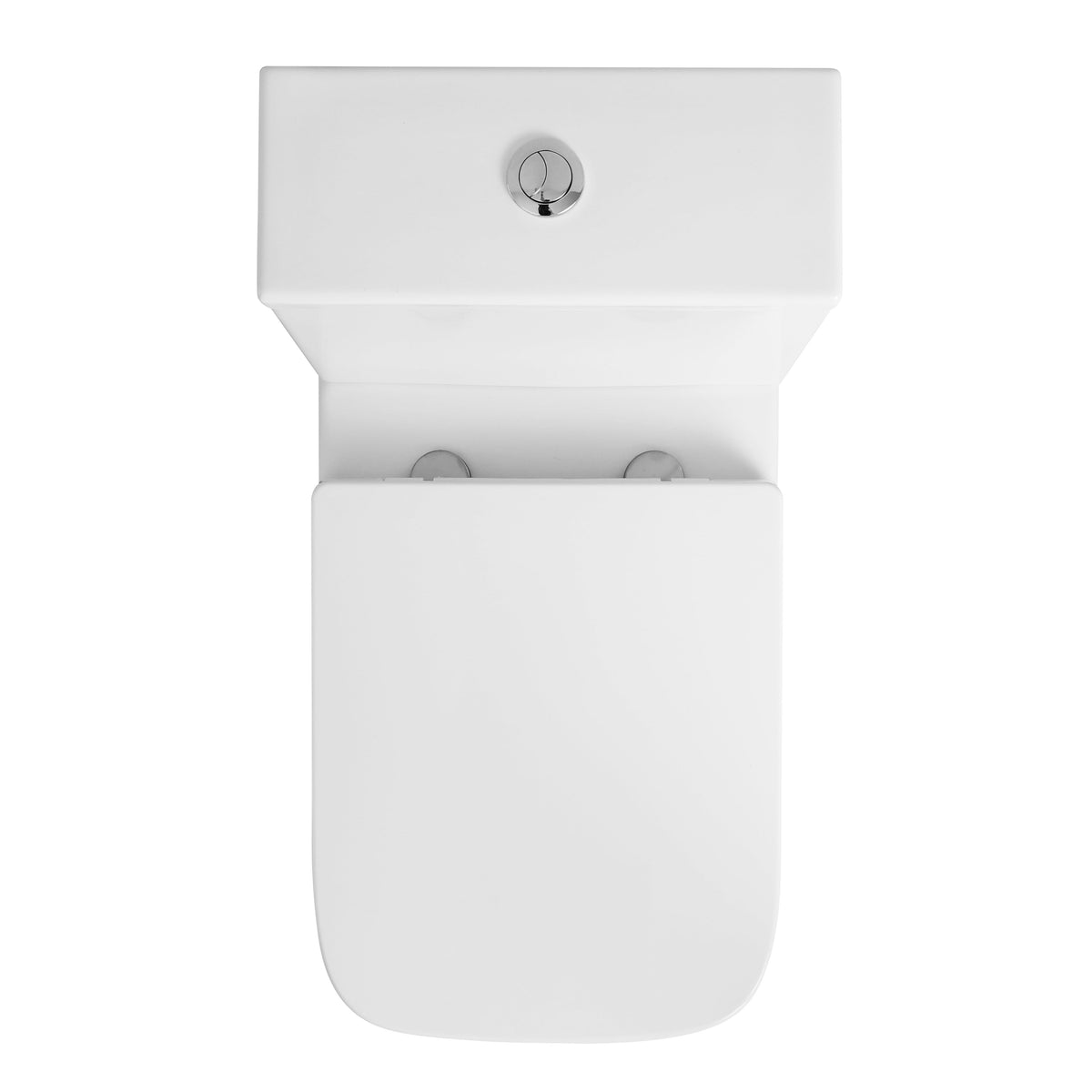 Naples Close Coupled Toilet And Cloakroom Wall Hung Basin Suit - White