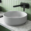 Serenity Round Cloakroom Countertop Basin - 350mm Wide - White