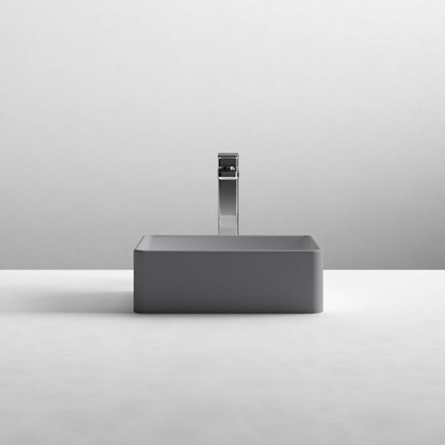 Serenity Rectangular Cloakroom Countertop Basin - 365mm Wide