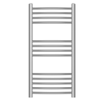 iBathUK Zypher Curved Heated Towel Rail Bathroom Radiator - Chrome