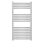 iBathUK Zypher Curved Heated Towel Rail Bathroom Radiator - Chrome