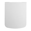 Line Modern Square Soft Close Toilet Seat - White