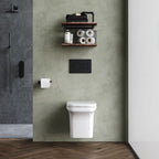 Reed Modern Wall Hung Toilet with Soft Close Seat - White