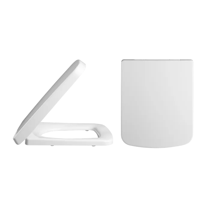 Flow Close Coupled Toilet with Cistern & Seat - White