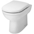 Liquid Comfort Height Back to Wall Toilet With Seat - White