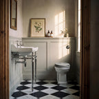 Classique Comfort Height Back to Wall Toilet with Seat - White