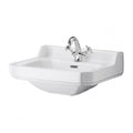 Richmond Traditional Basin With Washstand - White