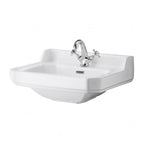 Richmond Traditional Basin With Washstand - White