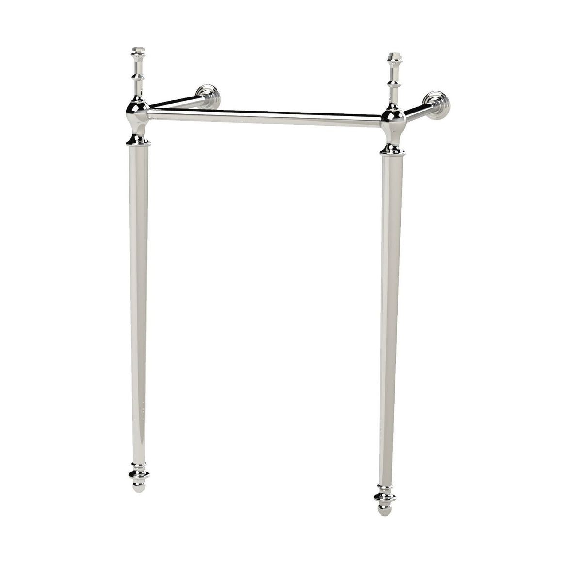 Richmond Rectangular Basin With Washstand - White