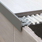 NFA Reversible Aluminium Stair Edge Profile – 10mm & 12mm Tiles