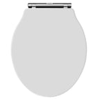 Chiltern Traditional Back To Wall Close Coupled Toilet With Cistern & Seat - White