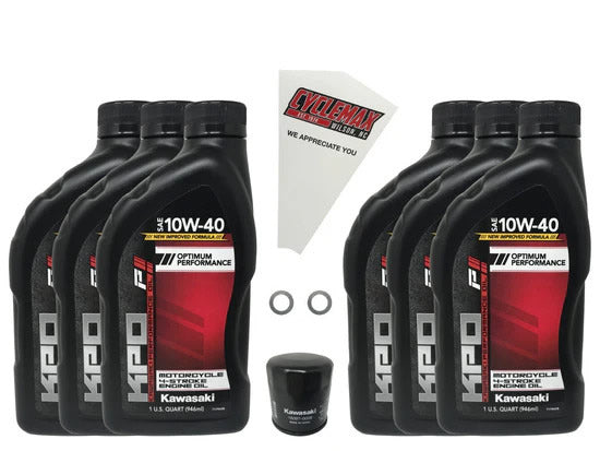 Kawasaki KPO Standard Oil Change Kit for 2011-2023 VULCAN 1700