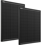 2x 300W 12V Fixed Mono Shingled Solar Panel Caravan Camping RV