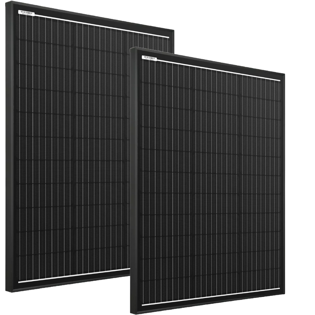 2x 350W 12V Fixed Shingled Mono Solar Panel Caravan Camping RV