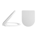 Regal Rimless Close Coupled Toilet with Cistern & Seat - White