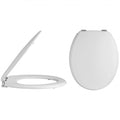 Classique Comfort Height Back to Wall Toilet with Seat - White
