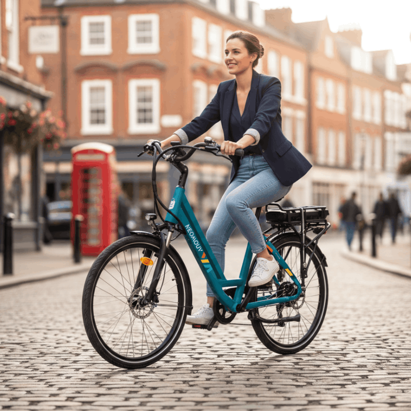 Neomouv Carlina Hydraulic Urban Step Through Electric Bike