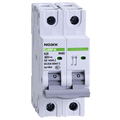 Noark 25 Amp DC EX9BP-N Miniature Circuit Breaker MCB 2 Pole K Curve 6kA
