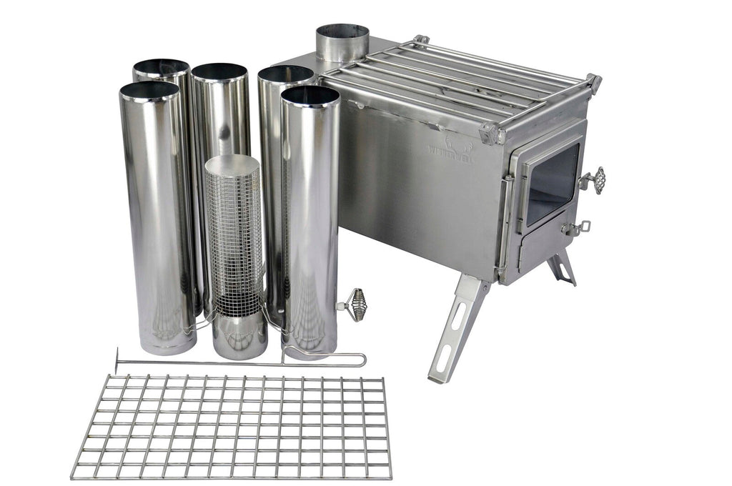 Nomad Camping stove - Large Size / Stainless Steel