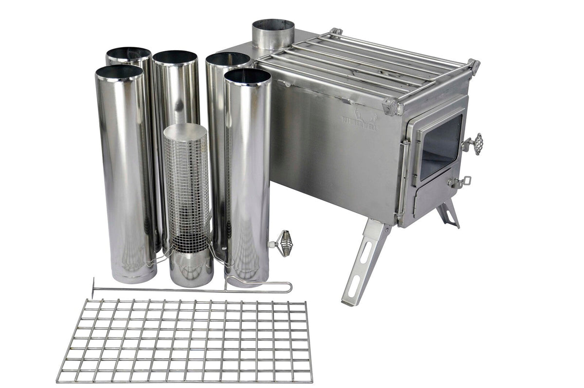 Nomad Camping stove - Large Size / Stainless Steel