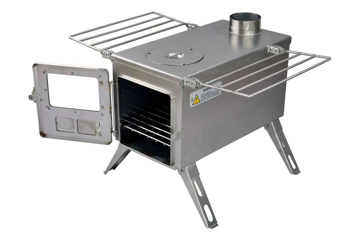 Nomad Camping stove - Large Size / Stainless Steel