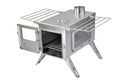 Nomad Camping stove (Double View) - Large Size / Stainless Steel