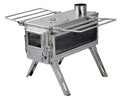 Nomad Camping stove (Double View) - Micro Size / Stainless Steel