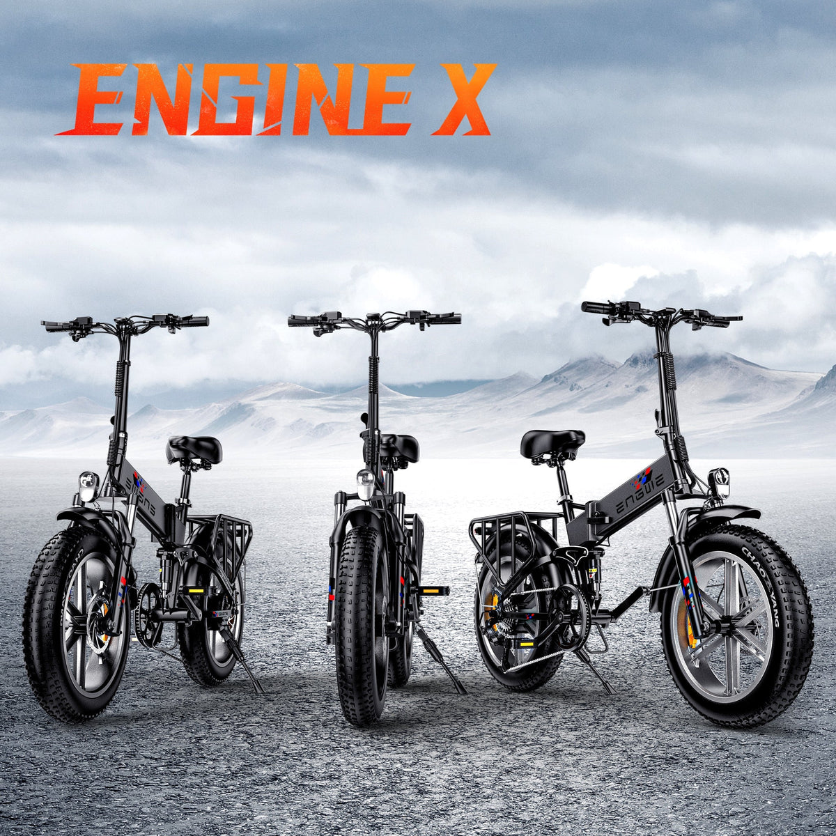 Engwe Engine X Electric Bike Black