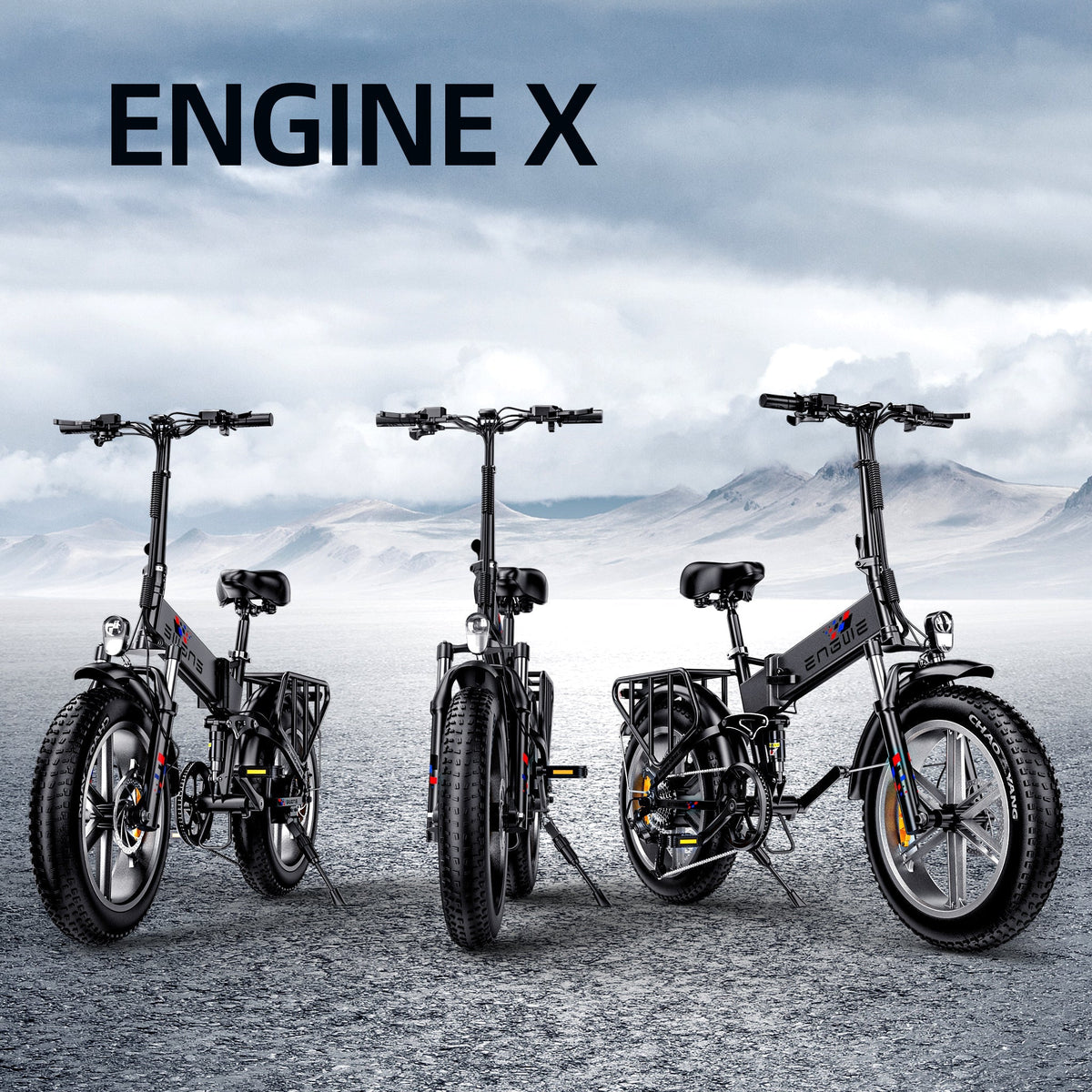 Engwe Engine X Electric Bike White