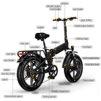 Engwe Engine X Electric Bike Black