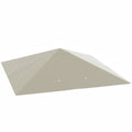 3 x 3m Gazebo Replacement Cover with Drain Holes, Grey