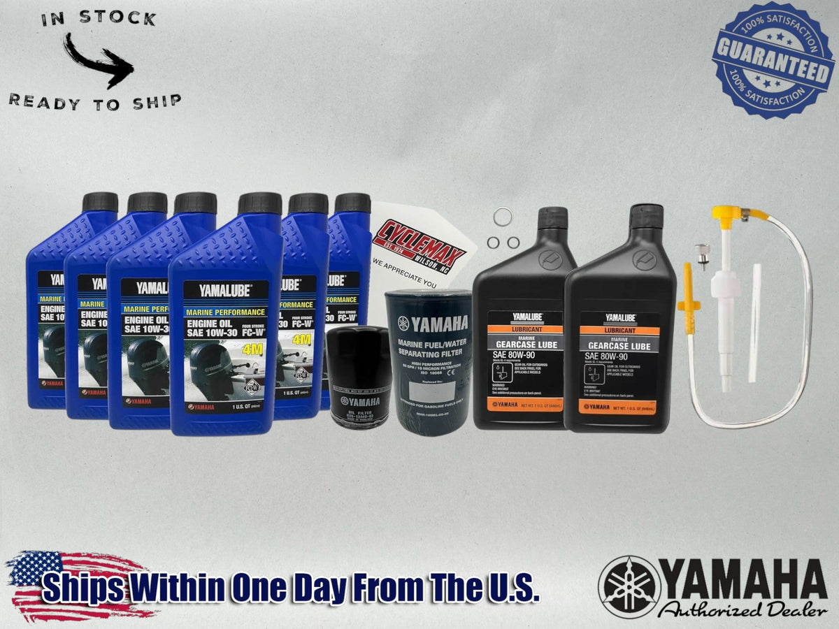 Yamaha Yamalube Standard Marine Gear Pump Service Kit for 2002-2024 F200