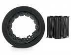 Lawn Border Set, Easy Border 40mm Black 10m With Pegs