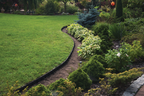 Lawn Border Set, Easy Border 60mm Brown 10m With Pegs