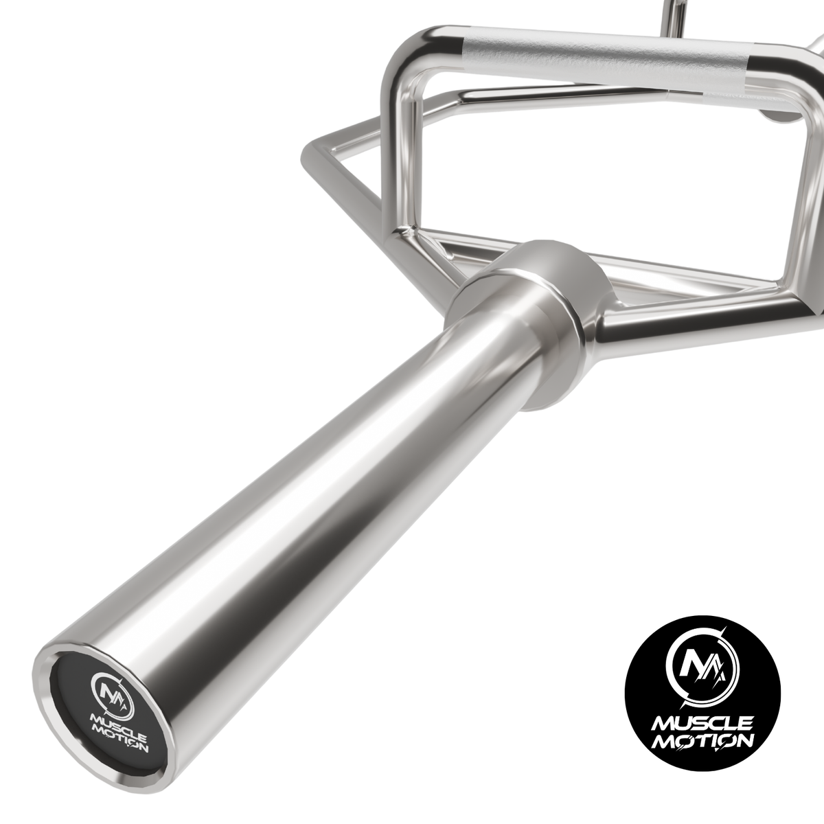 Muscle Motion Olympic Hex Shrug Deadlift Trap Barbell 4.5ft