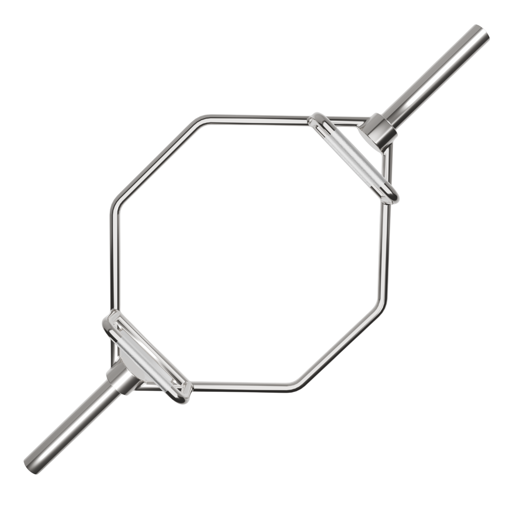 Muscle Motion Olympic Hex Shrug Deadlift Trap Barbell 4.5ft